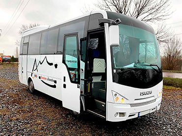 Арендовать, заказать автобус Isuzu на 33 места в Киеве